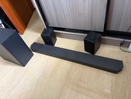 Samsung soundbar Q800b 7.1.4 連9500s後置兩隻和低音