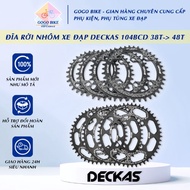 [GoGo Bike] Aluminum bicycle disc 104BCD 38T 40T 42T 44T 46T 48T DECKSAS