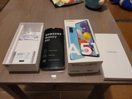 Samsung A51 5G 原裝包裝盒連充電器及耳機（不包手機）