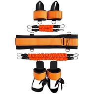 Core Resistance Bands Set Agility Exercise Bands for Full Body Training, Core, ABS, Legs, Glutes, Ar