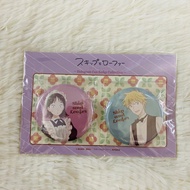 [Ready Stock] Skip and Loafer Cafe Waiter Glitter Badge Pin Official Merchandise Skip to Loafer Hita
