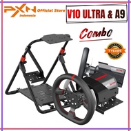 Combo PXN V10 ULTRA with A9 Direct Drive Steering Wheel Racing Simulator 3.2Nm Force Feedback