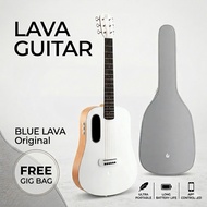 Local spot BLUE LAVA FreeBoost Smart Guitar 36 inch Travel Acoustic Guitar Travel Guitar