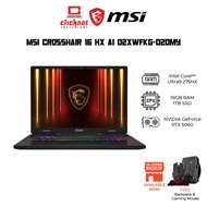 MSI Crosshair 16 HX AI D2XWFKG-020MY (Core™ Ultra 9-275HX/RTX 5060/16GB RAM/1TB SSD/Windows 11)
