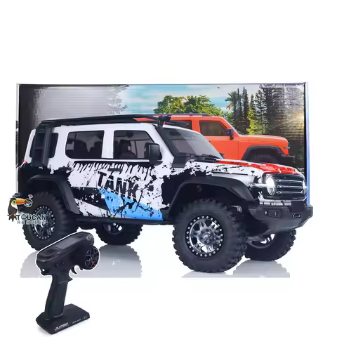 1/8 RC Crawler Car Tank 300 Commemorative Edition 4WD Radio Control Off Road Vehicle Axle Lock Brush