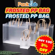 Transparent Plastic Wedding Doorgift Bag Kahwin Goodies Bag Beg 透明袋 Gift Bag Frosted PP Tote Plastik