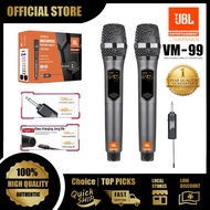JBL VM-99 UHF Wireless Mic | Professional Handheld | 6.5mm Jack for Karaoke & Speakers