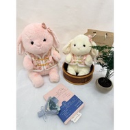 Cute Chinese Style Lop-Eared Rabbit Plush Toy Cute Soothing Companion Hug Doll Doll Snot Bear Gift 6