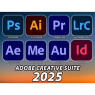[2025] Photoshop - Illustrator - After Effects - Premiere Pro - Lightroom Classic - Media Encoder - 