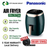 PANASONIC Digital LED Air Fryer AF-602 Stirrer Series ChefMaster Series CM8.5D (8.5L/1400W) Air Fryers