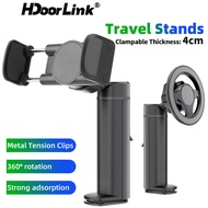 HdoorLink 360° Rotation Magnetic Phone Mount Portable Travel Magnetic Phone Holder Adjustable Ma-gsa
