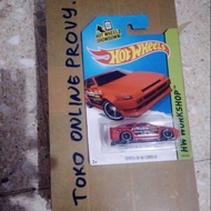 Hotwheels toyota ae 86 corolla red rare