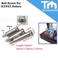 M4 Bolt Screw Test Fixture ICT/FCT Carrier Plate Screw Protection Plate Screw Techmakers
