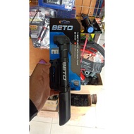 Beto HD bicycle pump, downhill bmx pump, downhill mtb road bike racing bike