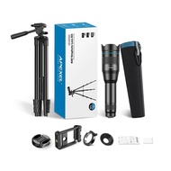 APEXEL 60X Mobile Phone Telescope Lens Astronomical Telephoto Zoom Lens With Extendable Tripod for i