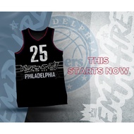 SIMMONS 25 PHILADELPHIA 76ers Jersey | City Edition Jersey | Full Sublimation Jersey | BEN SIMMONS