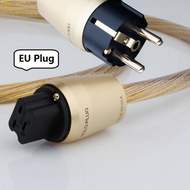 Hi-End Nordost Odin2 Gold Power Cable Audiophile Hifi Amplifier C15/C19 20A Power Cord Audio EU Schu