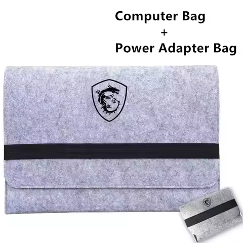 New Felt Case Inner Sleeve for MSI Laptop 17.3 GT77 GP78 GP76 GP75 15.6 GF66 GE66 GL65 18.4 GT83VR G