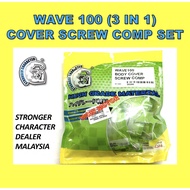 WAVE100 COVER SET SKREW SET SC WAVE 100 BODY COVER SKREW SET SC WAVE100 BODY COVER SKREW COMPLETE SE
