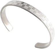 19TH J JEWELS -Danish stainless steel Cuff bracelet/Kada for men and women.