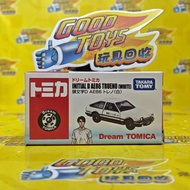 270105-04= 中古已開封 特佳麗多美 多美卡夢幻系列 145 頭文字D AE86 白蓋 藤原拓海 SECOND HAND, UNSEALED TAKARA TOMY DREAM TOMICA 