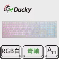 【Ducky】One 3 Pure white100% RGB 白色 PBT二色 機械式鍵盤 青軸