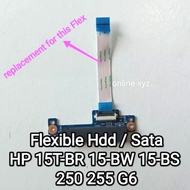 Flexible cable connector Hdd Sata hp 15T-BR 15-BW 15-BS 250 255 G6