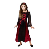 Spartys Vampire Kids Costume Red 6 - 8 Years