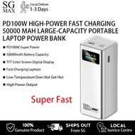 PD100W High-Power Fast Charging 50000 mAh Large-Capacity Portable Laptop Power Bank