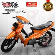 Decal Smash 110 Lama Full Body Stiker Smash 110 Lama Full Body Stiker Motor Smash 110 Variasi Full B