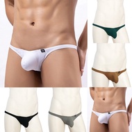 Mens Underwear Convexity Lingerie Pouch Pure Cotton Soft Thong Ventilation