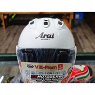 ARAI VZ-RAM SOLID WHITE ORIGINAL