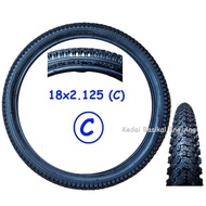 18 x 2.125 , 18x2.10 Tayar luar untuk basikal yang guna tayar 18 x 2.10 , 18"x2.10 18x2.10 18 x 2.12