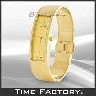 【全館現貨】全新 CK Calvin Klein 新款手鐲式腕錶 金 K5024209