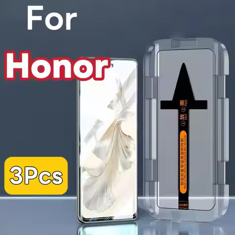 Premium 3Pcs Tempered Glass Screen Protector For HONOR Magic 6 5 4 3 Pro Magic6 Magic5 Magic4 Magic3
