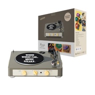 Gadhouse: เครื่องเล่นแผ่นเสียง รุ่น Brad Retro MKII (Bluetooth 5.3) "รับประกัน 2 ปี" - สี Green Grey