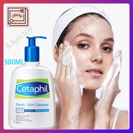 CETAPHIL GENTLE SKIN CLEANSER FOR FACE & BODY 500ML FOR SENSITIVE DRY OILY COMBINATION SKIN