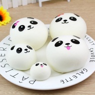Ball Toys Kawaii Bread Stress Silicone PU Squishies Toys Panda Squishy Squeeze