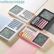 REDFACEVINTAGE Calculator with Notepad, Large Display with Voice Function Calculators with Tablet, 1