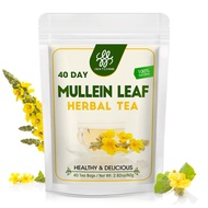 iMATCHME 100% Natural Mullein Herbal Tea: Digestive Support, Lung Health, Diuretic, Migraine Relief,