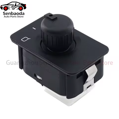 4B095956 Car Side Mirror Knob Switch Rearview Adjustment Button For VW Beetle Passat B5 Bora Golf 4 