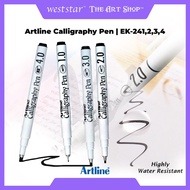[Weststar The Art Shop] Artline Calligraphy Pen | EK-241,2,3,4