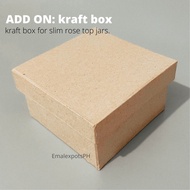 ADD ON: Kraft box for rose tops