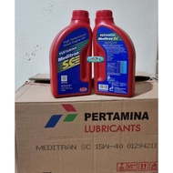 Oil / Oli Meditran SC 1 Liter 15W-40 Diesel / Solar Pertamina Lubrican HK