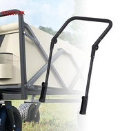 [tishita] Folding Wagon Push Handle Foldable Wagon Handle Attachment for Camping Wagon