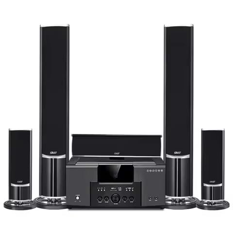 Hot SalesKYYSLB 5.1 Home Theater Audio Set Living Room Home Amplifier Speaker Audio 3d Surround TV K