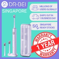 [SINGAPORE AUTHORISED DEALER -1 YEAR WARRANTY] DR.BEI Violet Gold Sonic Electric Toothbrush BET-S01