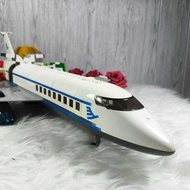 Lego MOC Airplane private jet Charter Jumbo White Original Airplane/ OriginalOriginal