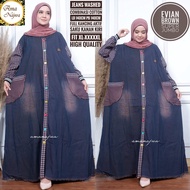 Robe JEANS SUPER JUMBO XXXXL || Evian DRESS MAXY Size JUMBO Adult Women || Gamis DRESS Women BUSUI SIZE Big