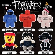 Roblox Forsaken Plushies Forsaken Bluudud Plush Toy Cartoon Chance/Pr3typrincess/C00LKIDD/Elliot Plu